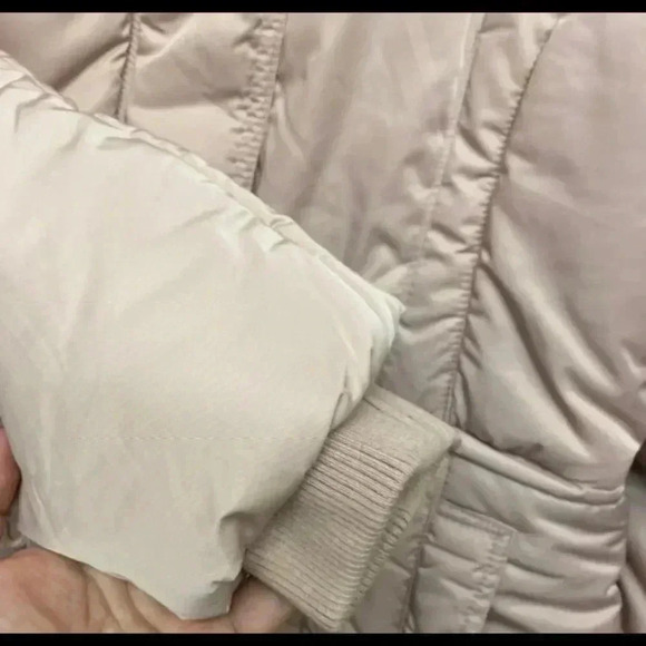 🆕Jessica Simpson Blush Sherpa-Trim Anorak Long Jacket L🆕 - Picture 11 of 16